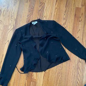 Vintage Sheer Tie Top